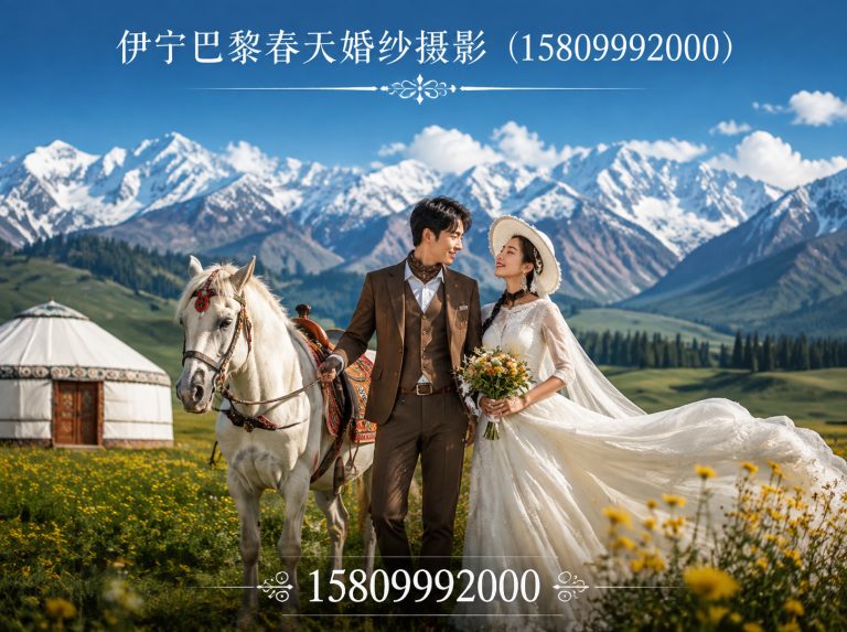 奎屯市赛里木湖婚纱照展示图